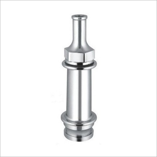 Ss Branch Pipe - Stainless Steel, 63 Mm Round Size, 6 Meter Length | Compatible For Fire Fighting Applications, Silver Color