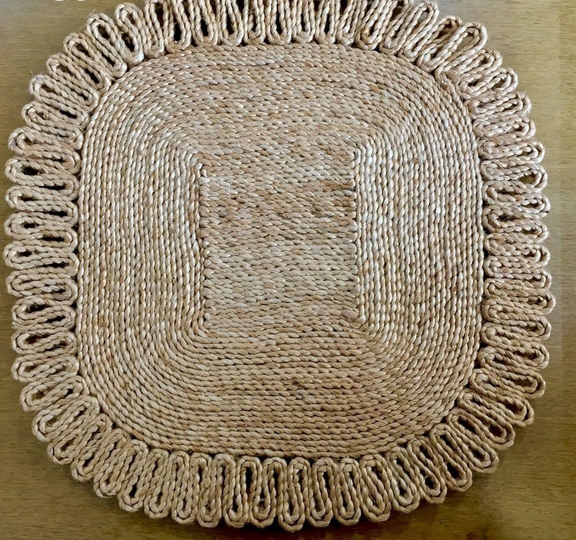 Table Leaf Mat - 100% Cotton, Jute & Bamboo , Red, Yellow & Green Leaf Design | Handmade & Machine Made, Eco-friendly Table Mats And Runners