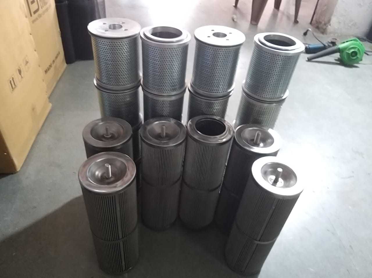 Cylindrical Filtration Element Application: Air