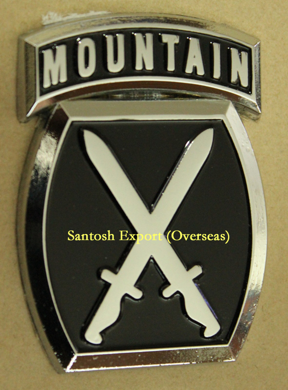 Car Emblem - Brass 50 Mm, High Micron Nickel-chrome Finish | High-quality Rust Proof, Weight 35g, 3-5mm Thickness, Soft Enamel 2d/3d Options