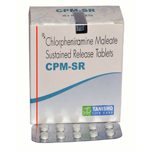 Chlorpheniramine Maleate Sustained Release Tablets General Medicines