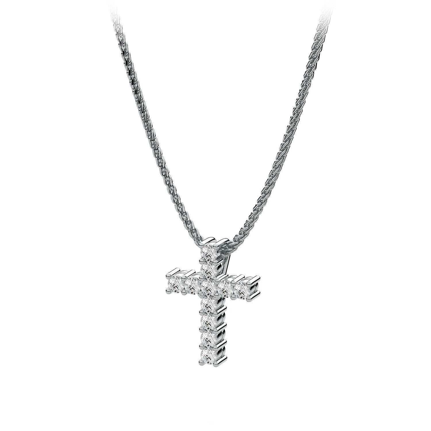 Holy  Jesus Silver Cross Pendant Gender: Women