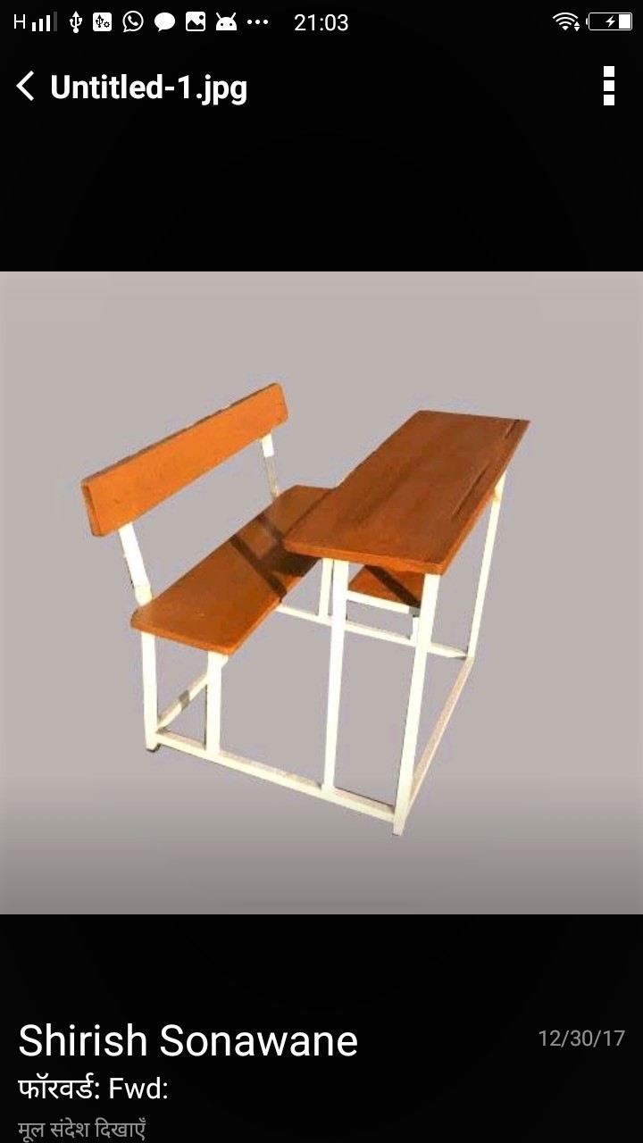 School Bench No Assembly Required