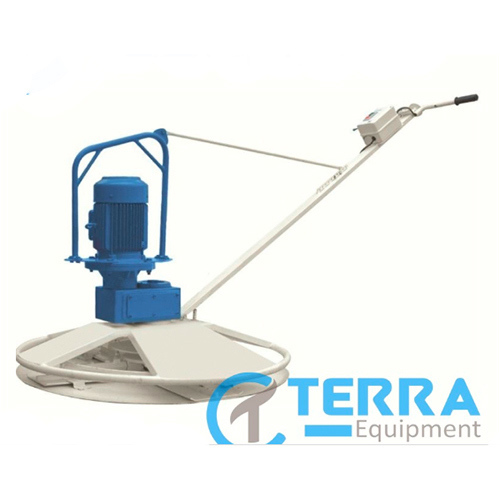 Power Floater Cum Trowel - Mild Steel, 1000 mm Diameter, 4 Blades, 7.5 HP Gear Motor, 140 kg Weight | High Durability, Innovative Technology