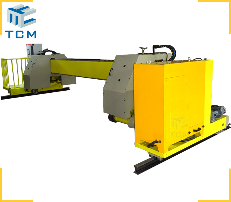 Steel Plate Sheet Automatic Polishing Machine - Steel Material, 6500x3000x1200 Mm, Grey/yellow/blue, 6-12 M2/h Polishing Speed, 3800 Kg Weight