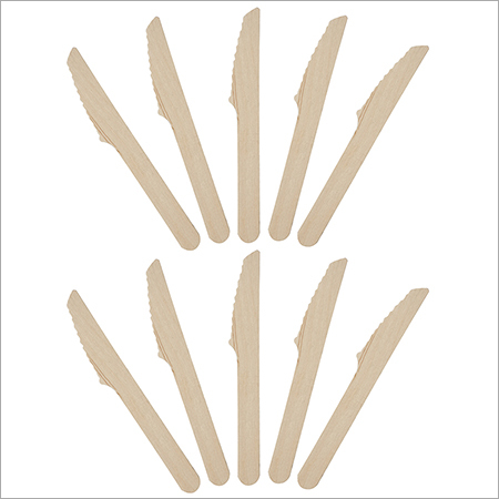 लकड़ी का डिस्पोजेबल चाकू