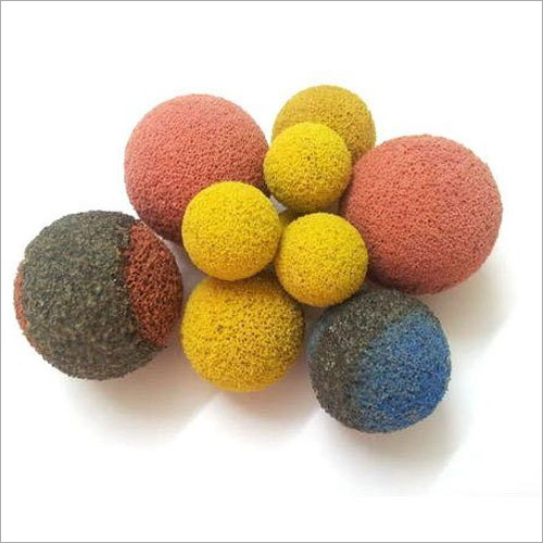 Multicolor Cleaning Sponge Balls Size: 5 Inch