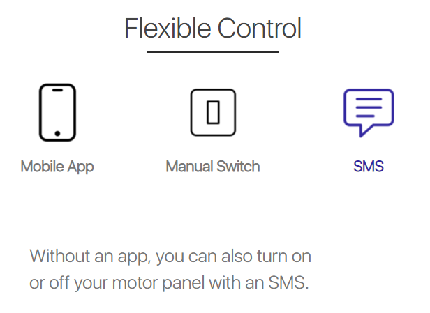Water Pump Controller - 3 Phase 3 Wire, Max 15 Hp | Abs Weatherproof Housing, Nb-iot Connectivity, Overload & Voltage Protection