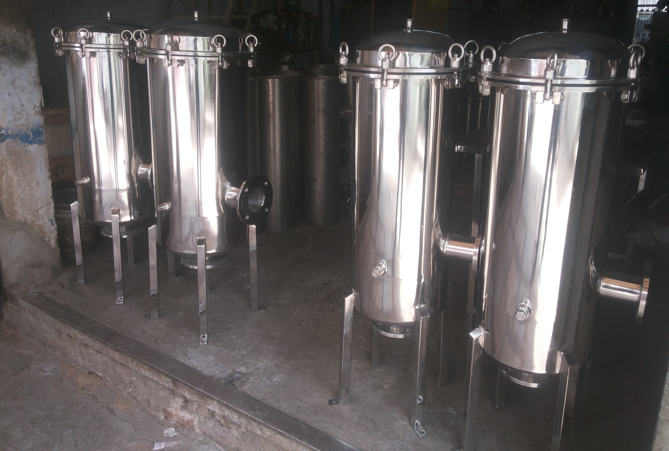 Simplex Filter Housing - Stainless Steel, Up To 30" Nb, 50 Bar Pressure | Air, Gas, And Liquid Filtration With Advanced Flow Consistency And Durable Sealing Options