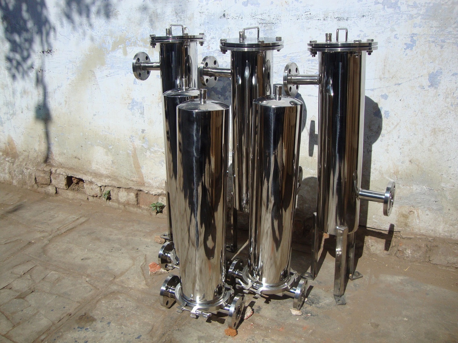 Simplex Filter Housing - Stainless Steel, Up To 30" Nb, 50 Bar Pressure | Air, Gas, And Liquid Filtration With Advanced Flow Consistency And Durable Sealing Options