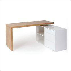 Handmade L Shape Wooden Executive Desk