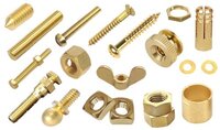Brass Fasteners - Standard Size , Golden Color , Polished Finish , Ideal for Industrial, Marine, and Decorative Applications