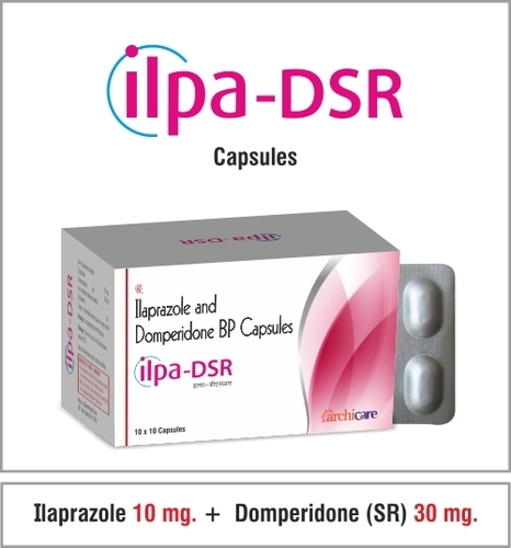 Ilaprazole 10mg +  Domperidone(SR)  30mg