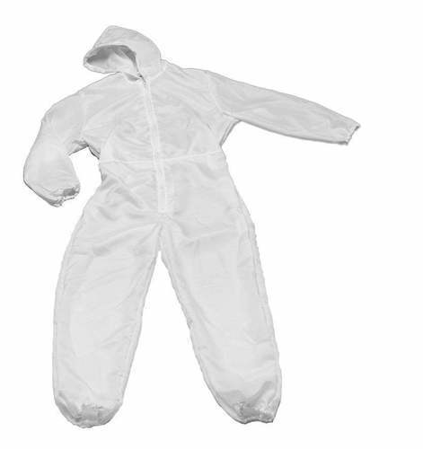 Disposable Coverall - Cotton Fabric, Free Size, All Color Options | Full Sleeves, Specialty For Dry Cleaning, Ideal For Hospital Uniforms
