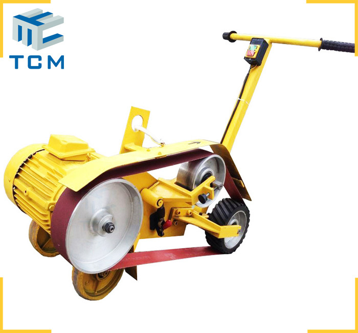 Yellow Flat Sheet Welded Joint Grinding Machine