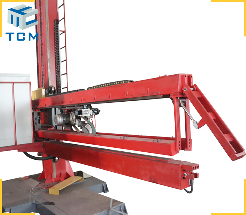 Horizontal Steel Tank Longitudinal Weld Seam Finishing Machine - 4500 Kg, 5000x75 Mm Size | Eco Friendly, High Efficiency, Low Noise, Plc Control