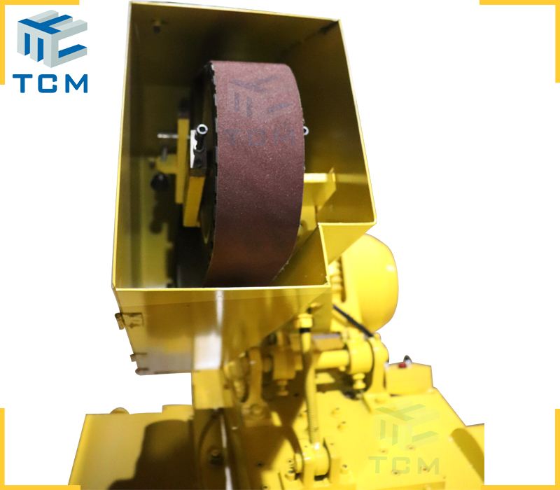 Yellow Industry Pressure Vessel Ciruclar Welding Seam Polishing Machine