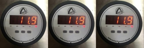 Cdpg-ql-led Aerosense Digital Differential Pressure Gauge Model Range 0-60 Pa