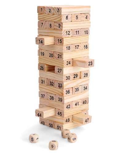 Jenga Game Age Group: 3-4 Yrs