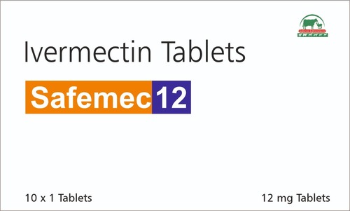 Ivermectin Tablets - Semi-Synthetic Anthelmintic, Quick Relief Anti-Parasitic Medication | Storage: Cool & Dry Place, Oral Administration
