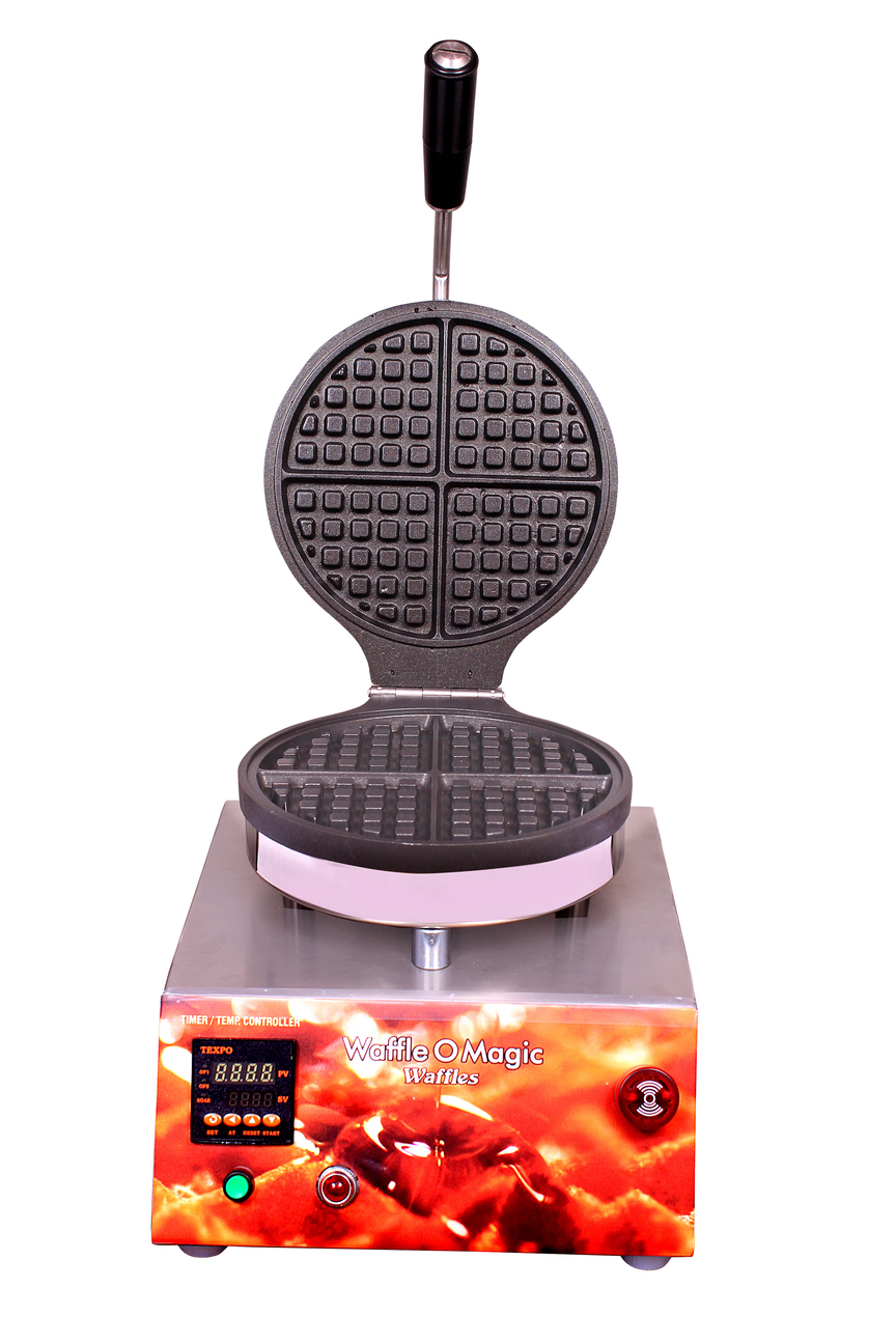 Waffle Maker - Aluminium Alloy, 30x25x29 Cm | Integrated Digital Temperature Controller, Circuit Breaker, 1200w Power Efficient, Ce Approved, 1 Year Warranty