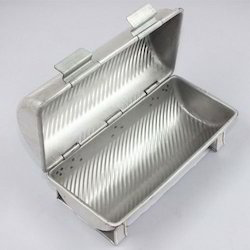 Metal Bread Garlic Box