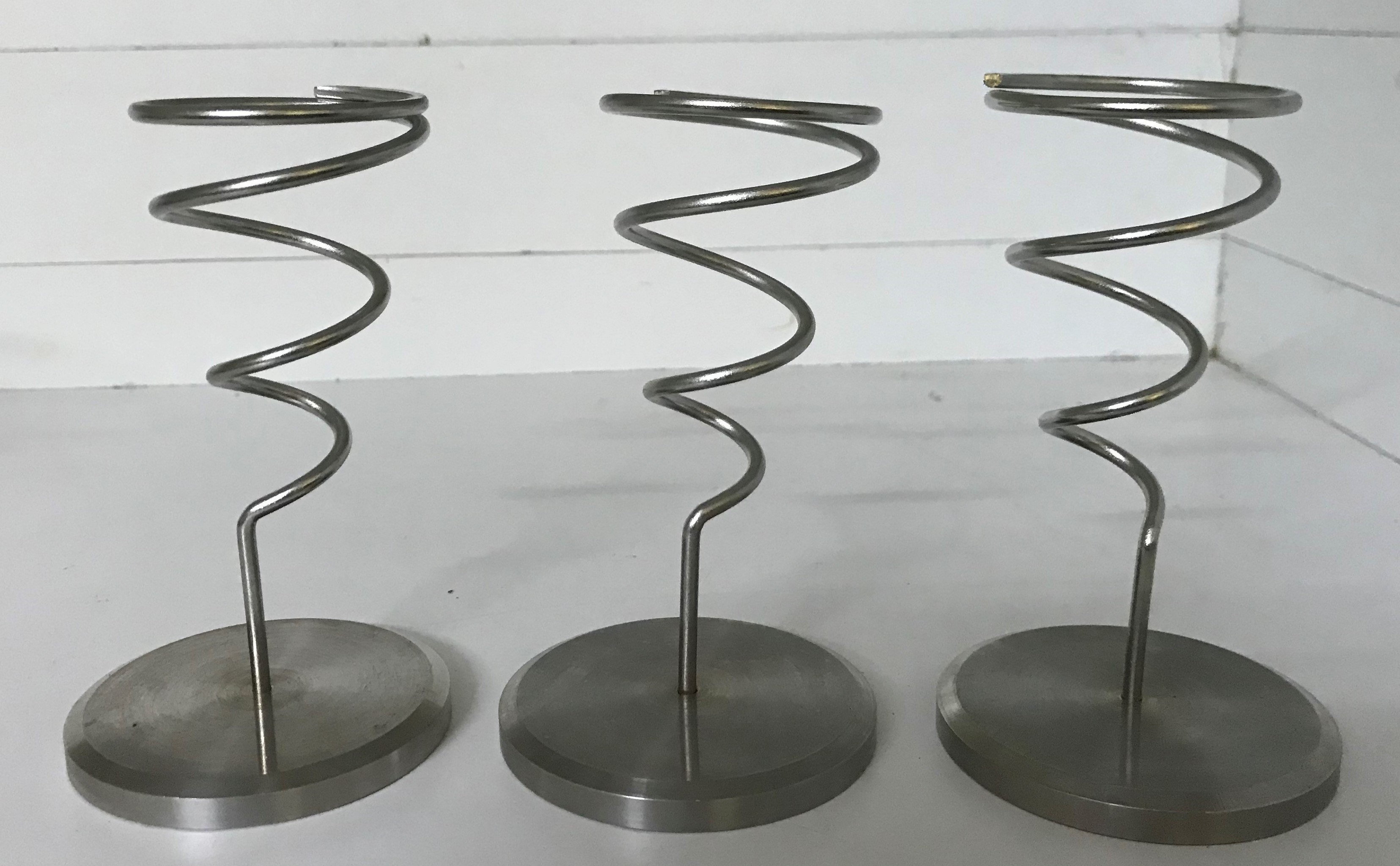 Waffle Cone Stand - Aluminum & Stainless Steel, Custom Size, Silver | Suitable For Canteen, Hotel, Restaurant, 1-year Warranty