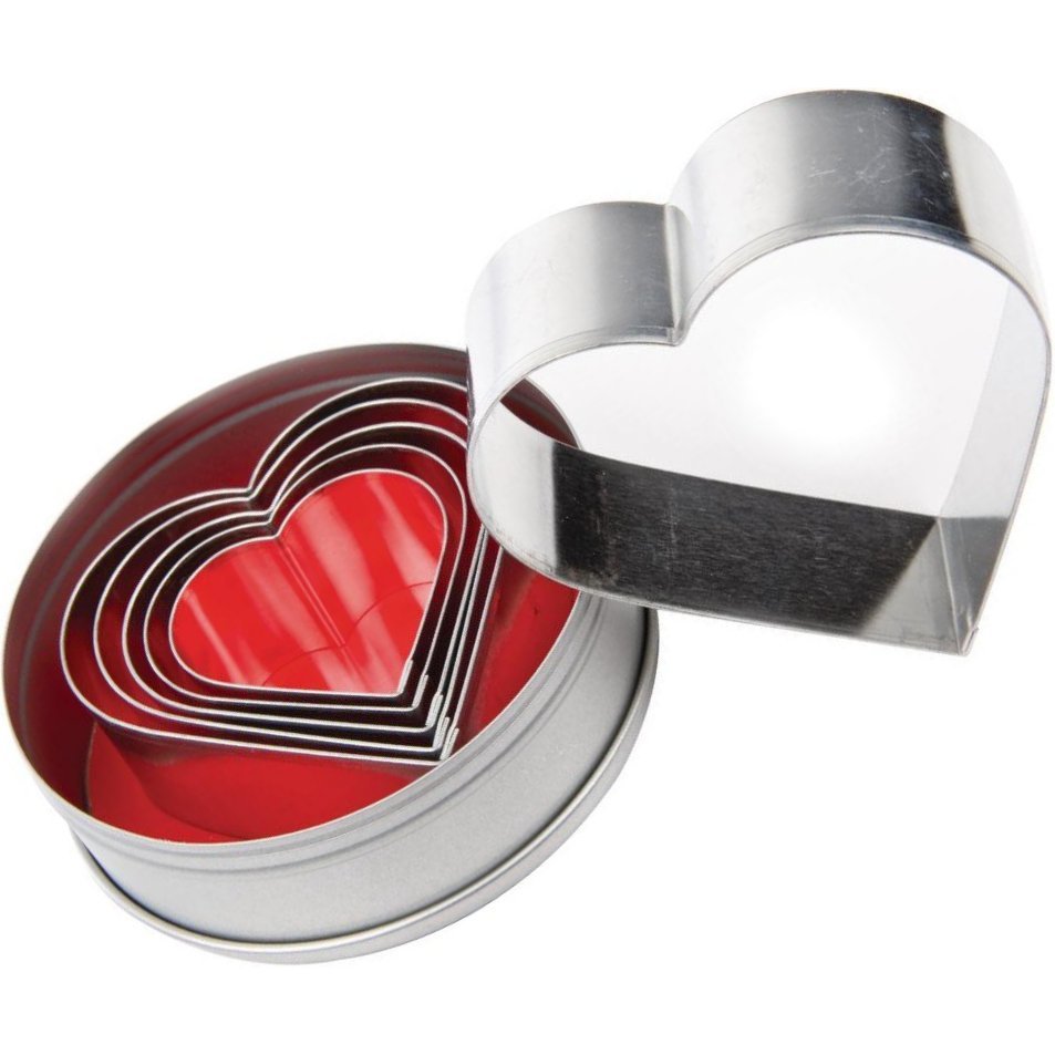 Steel Is Mirror Polished Pastry Cutter Set