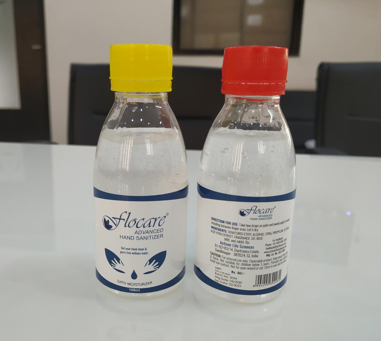 Hand Sanitizer - Glitter Gel, Effective Skin Care & Liquid Medicine Sanitization