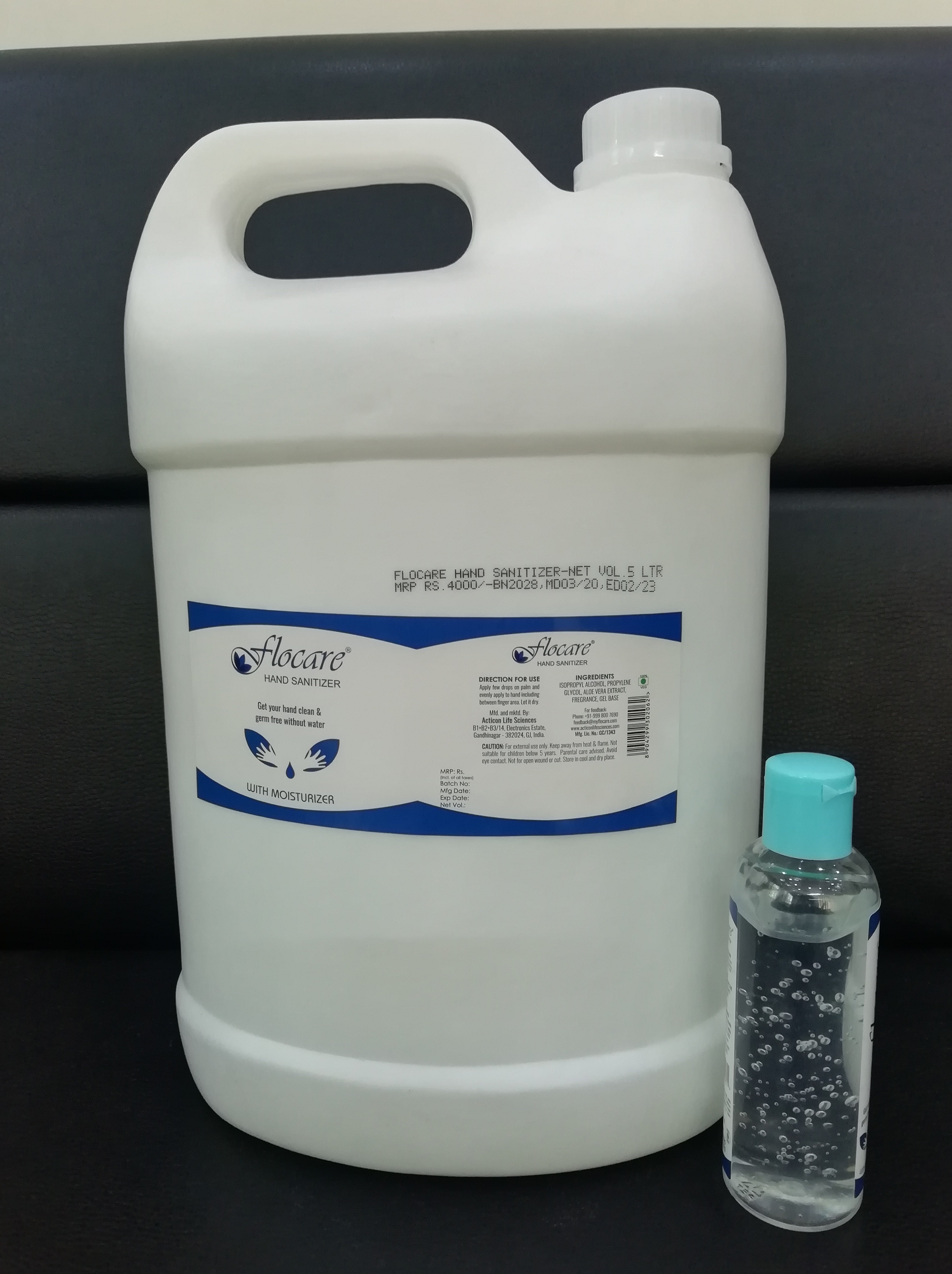 Hand Sanitizer - Glitter Gel, Effective Skin Care & Liquid Medicine Sanitization