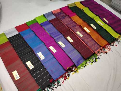 मल्टी प्योर सिल्क डोपियन सिल्क साड़ी