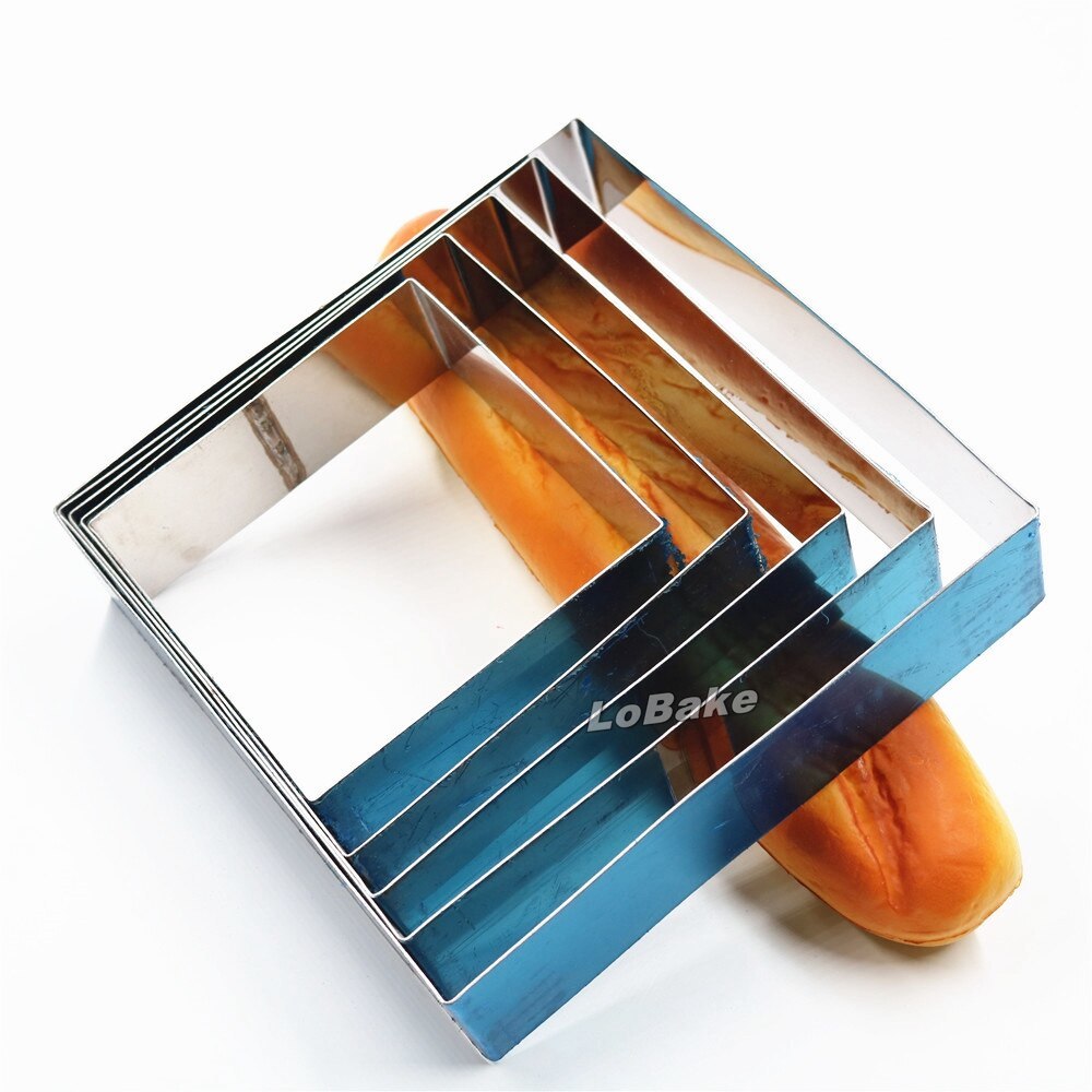 Metal Ss Cake Ring Round Thick Gauge