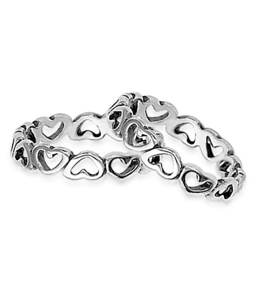 Silver Anklets Bracelet Gender: Women