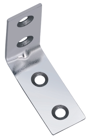 Bright Crome Plated L Corner