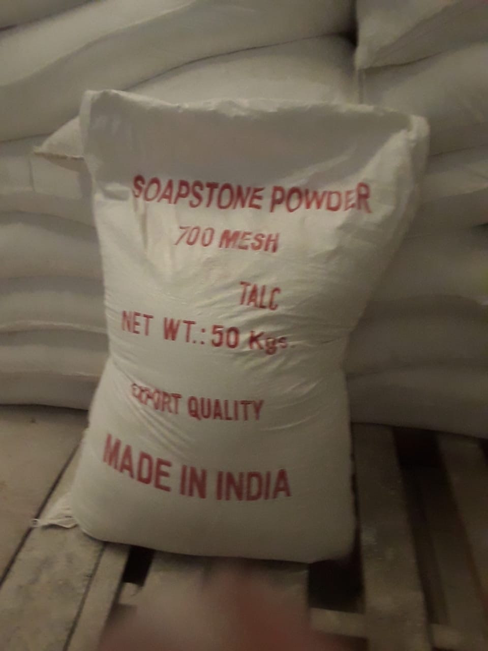 Talc Powder Application: Paper