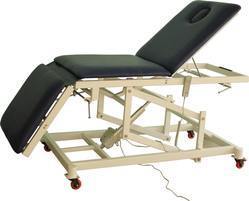 High Low Treatment Table - Heavy Steel Frame, 200cm X 68cm, 48-98cm Adjustable Height | Retractable Casters, Electric Operation, Ideal For Physiotherapy And Patient Manipulation