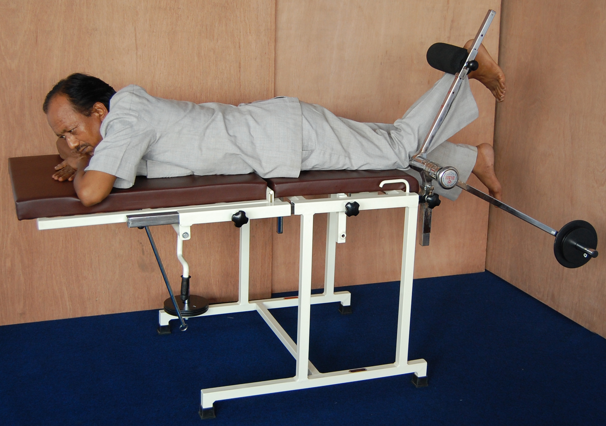 Quadriceps Exercise Table With Backrest Age Group: Adults