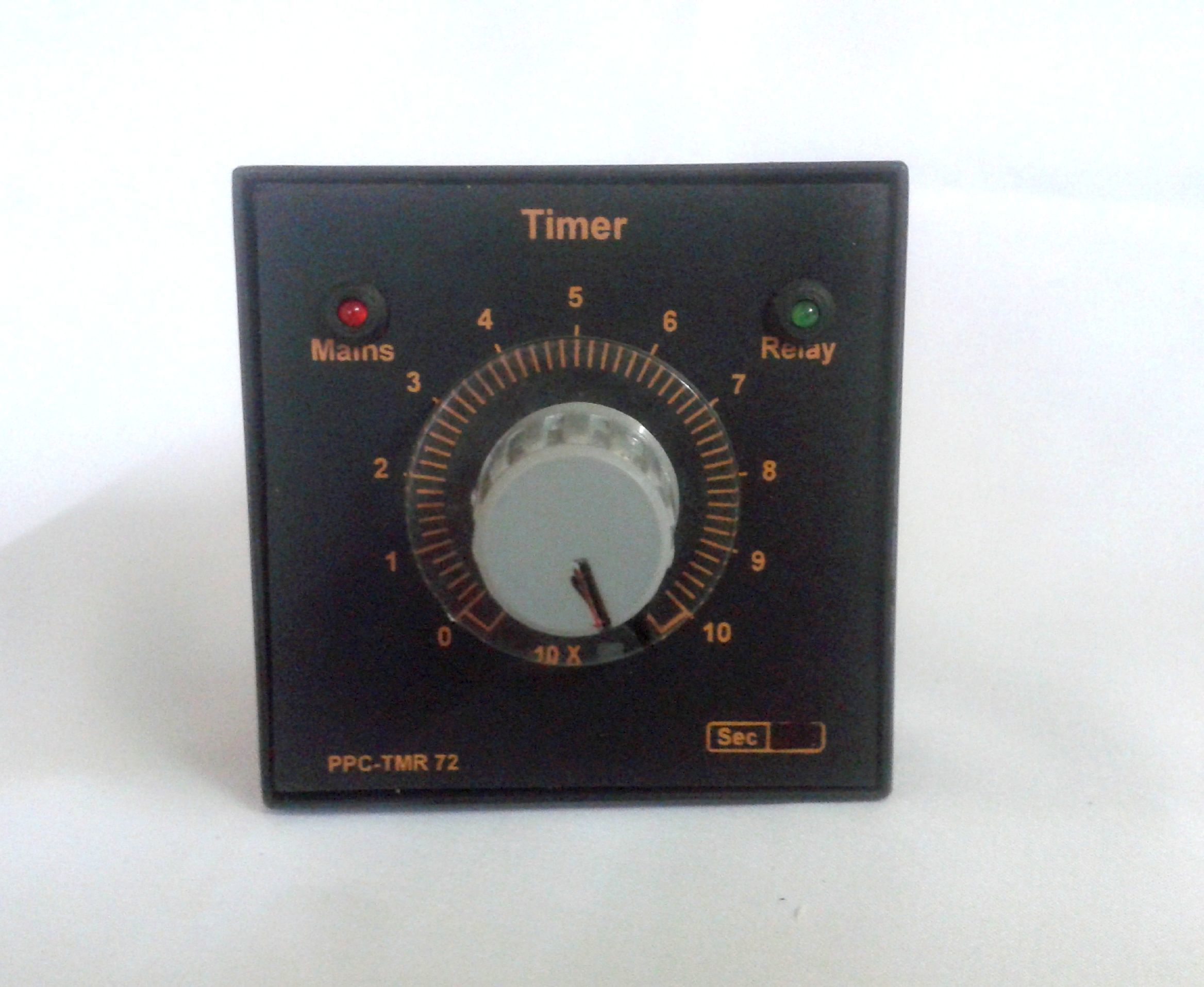 Black Analog Timer
