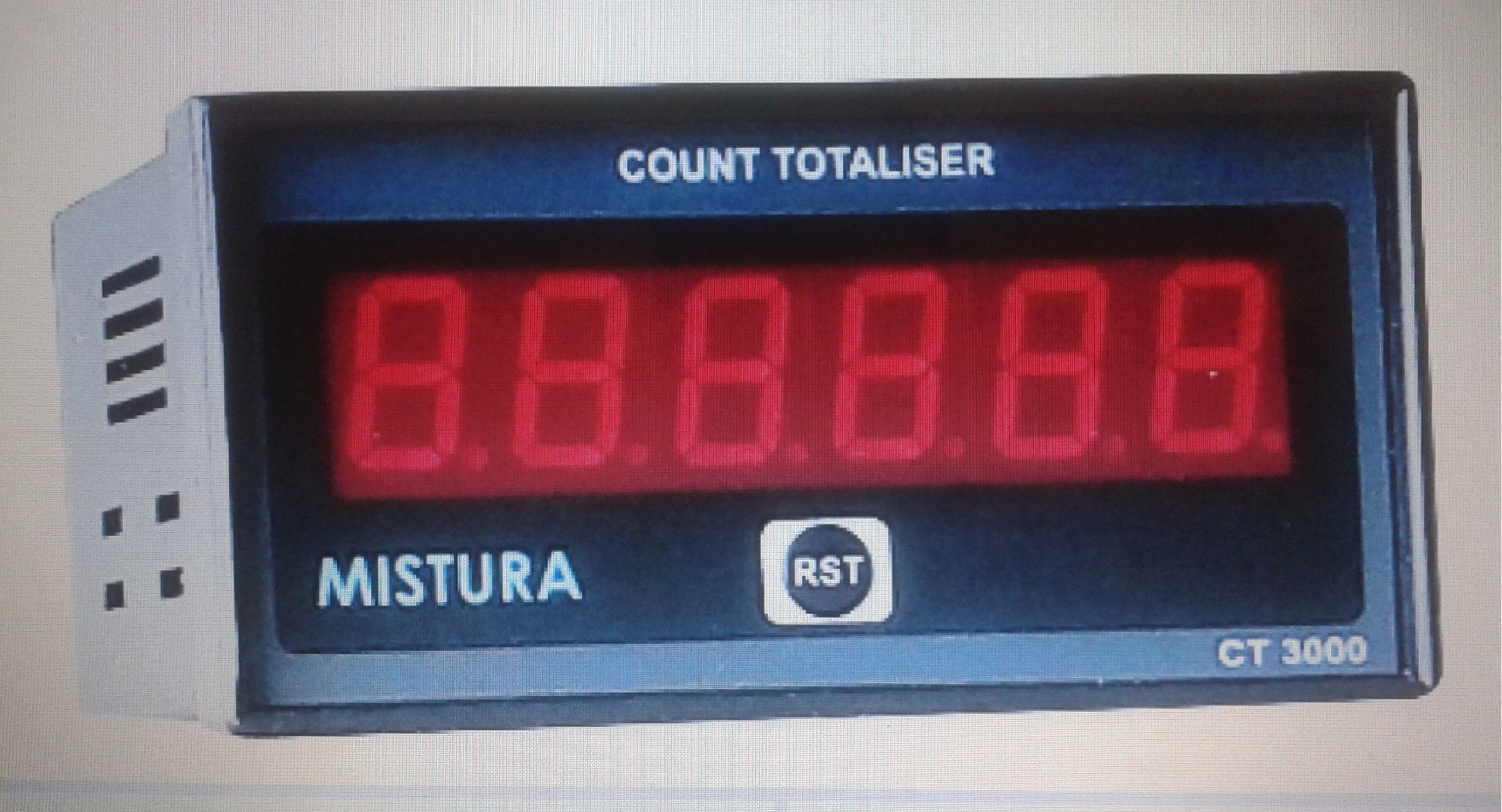 Black Digital Hour Meter