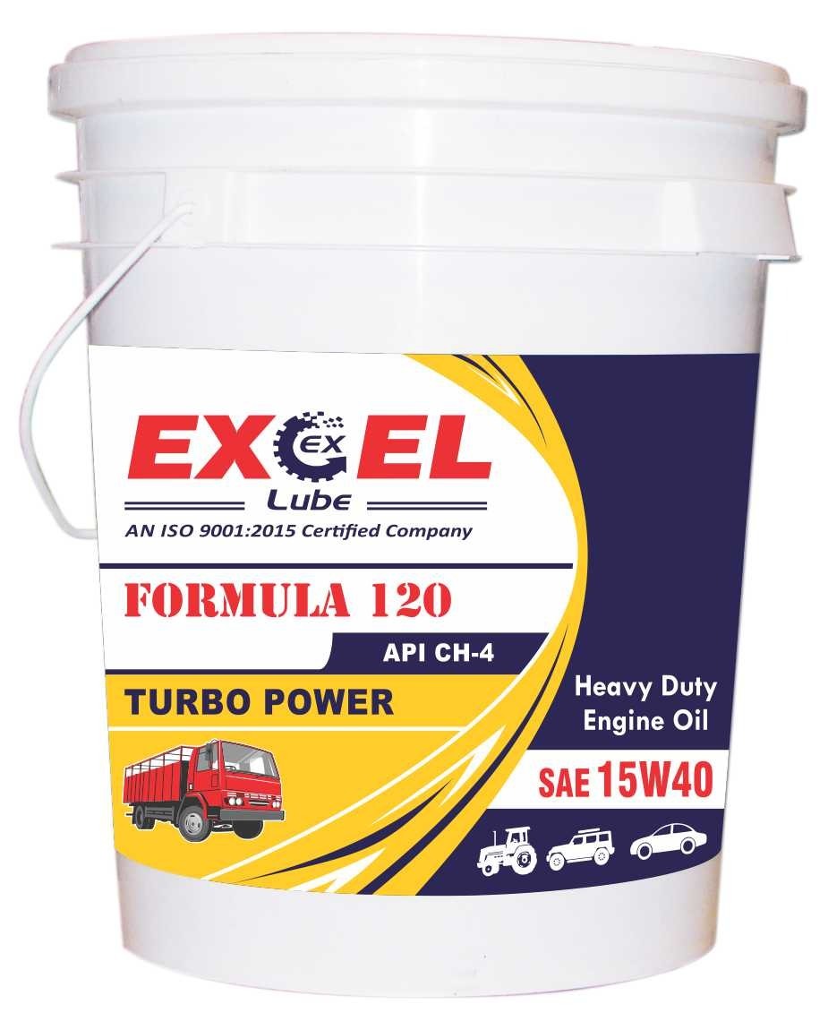Excel 15w40 Ch4 Formula 120 Lubricant - Application: Car Bus Track