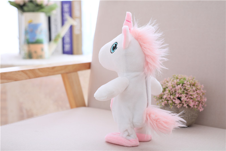 Purple/ Pink Talking And Walking Unicorn