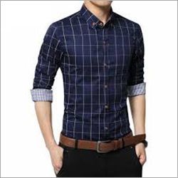 Mens Check Shirt - Premium Cotton Blend, Sizes S To Xxl, Full Sleeves | Quick Dry, Fade Resistant, Effortless Style For Every Occasion