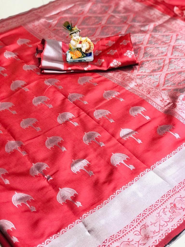 Multi Pure Soft Silk Sarees