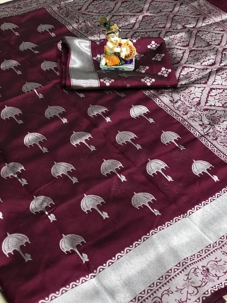 Multi Pure Soft Silk Sarees