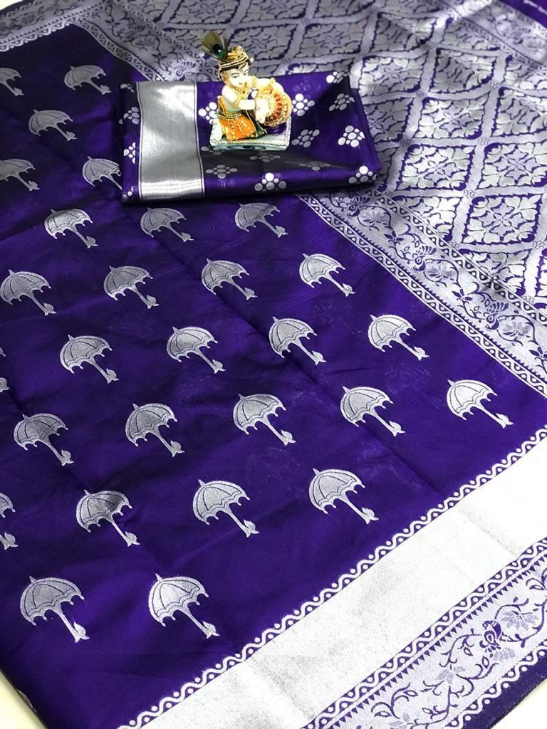 Multi Pure Soft Silk Sarees