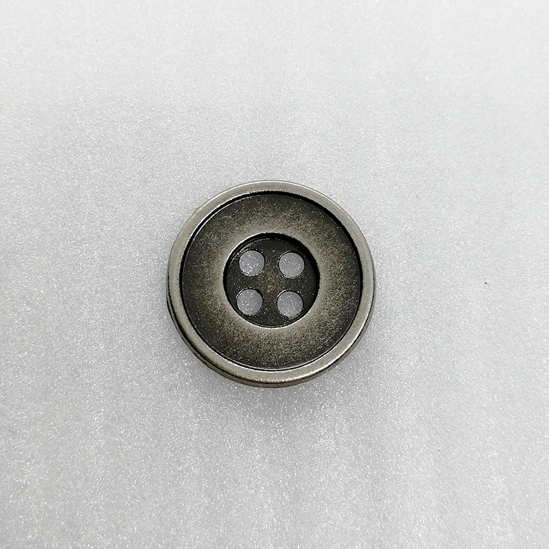 Antique Brass Or Any Colors You Like.a Simple Custom Size Alloy 4 Hole Sewing Button Hd226-19