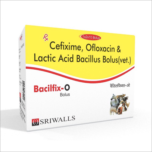 सेफिक्सिम - ओफ़्लॉक्सासिन और लैक्टिक एसिड बैसिलस बोलस