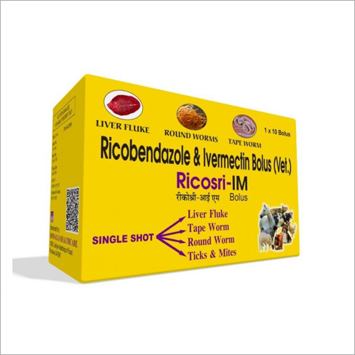 Ricobendazole & Ivermectin Bolus