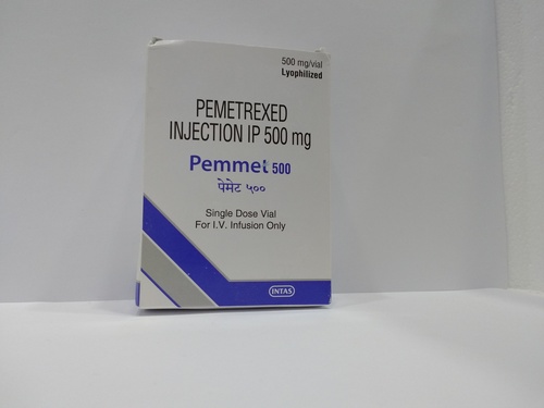 Pemmet 500 Injection Ingredients: Pemetrexed (500Mg)