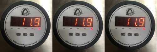 Cdpg-hl-led Aerosense Digital Differential Pressure Gauge Range 0-12.70 Mm Wc